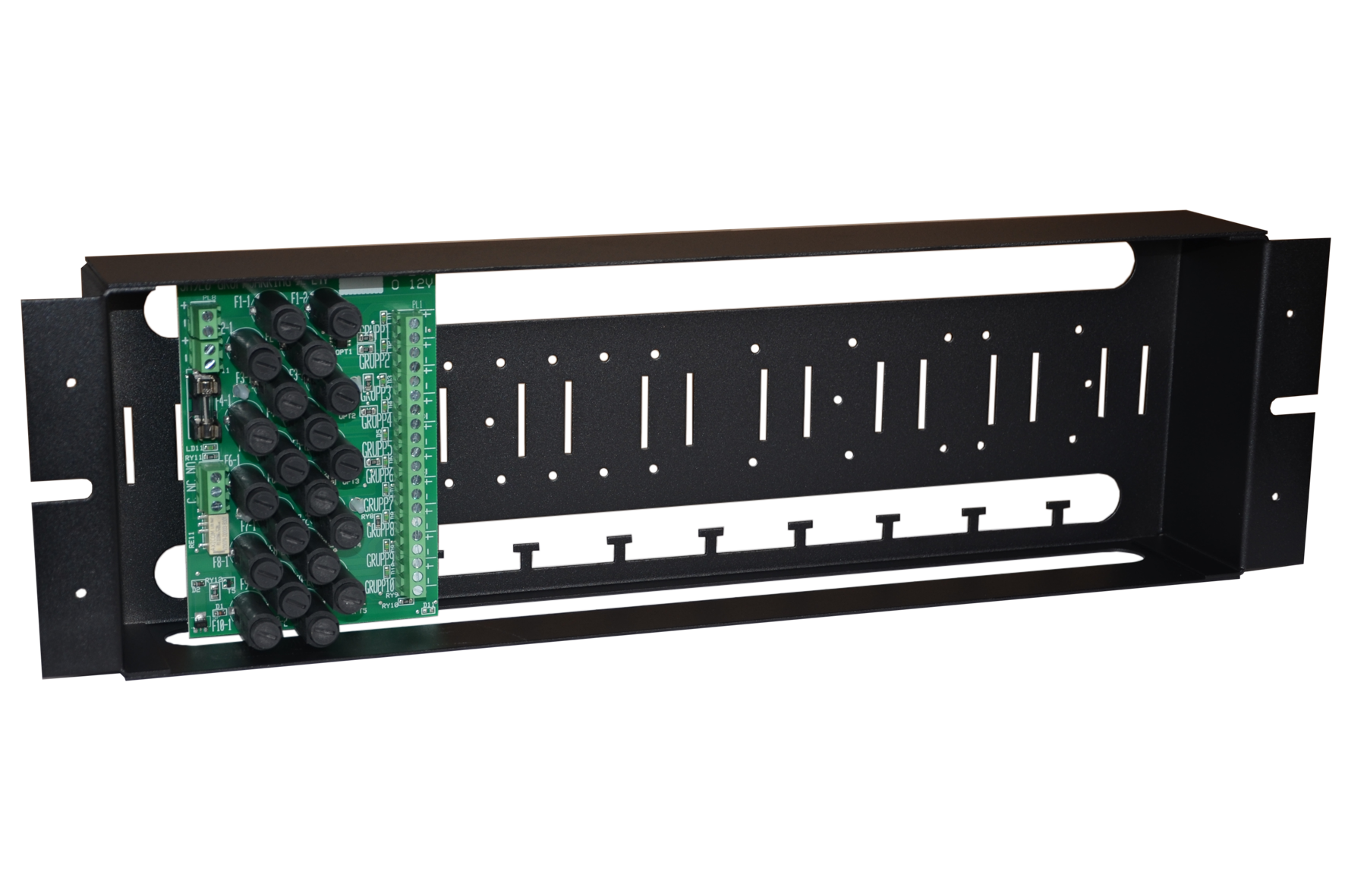 SM910, Avsäkringskort i 19 rackutförande